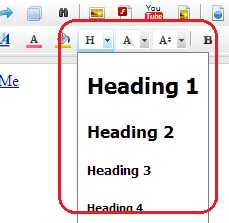 Image showing HTML Headings