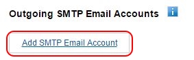 Add Outgoing SMTP Email